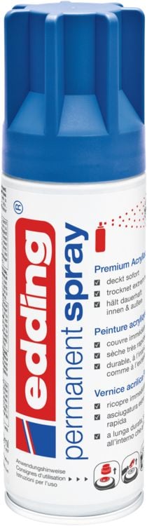 Produktbild: 5200 Permanent Spray, enzianblau matt, 200ml Premium Acryllack