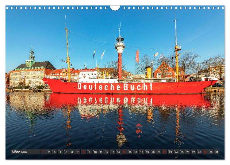 Produktbild: Bezauberndes Ostfriesland (Wandkalender 2026 DIN A3 quer), CALVENDO Monatskalender