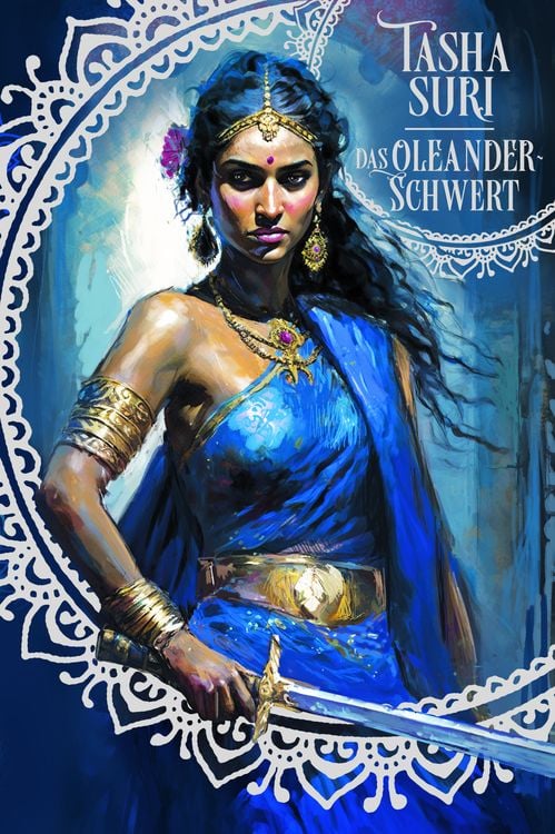 Bild vom Artikel Das Oleander-Schwert (Die brennenden Reiche 2) Collector's Edition mit Farbschnitt, Lesebändchen und Mini-Print vom Autor Tasha Suri