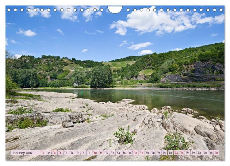 Produktbild: Middle Rhine Valley (Wall Calendar 2026 DIN A4 landscape), CALVENDO 12 Month Wall Calendar