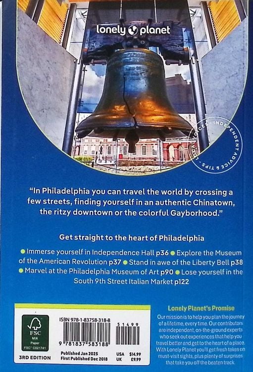 Produktbild: Lonely Planet Pocket Philadelphia