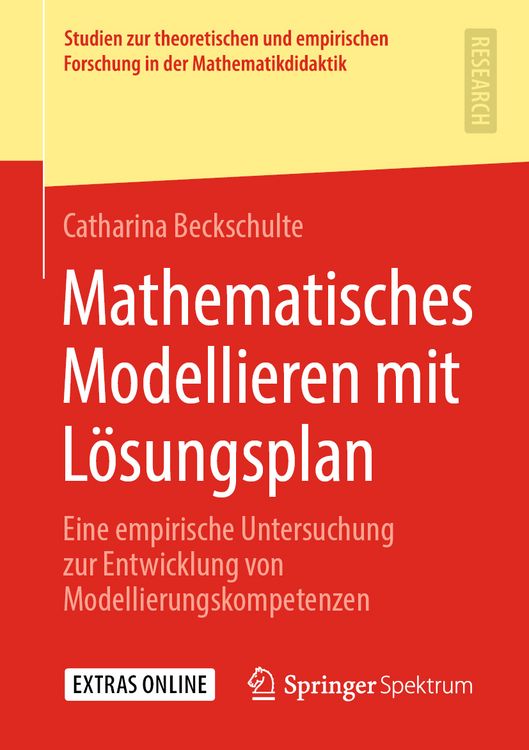 Produktbild: Mathematisches Modellieren mit L&ouml;sungsplan