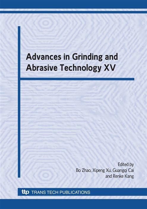 Produktbild: Advances in Grinding and Abrasive Technology XV