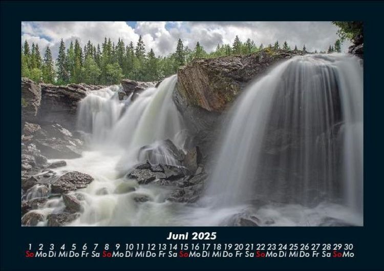 Produktbild: Landschaftskalender 2025 Fotokalender DIN A5
