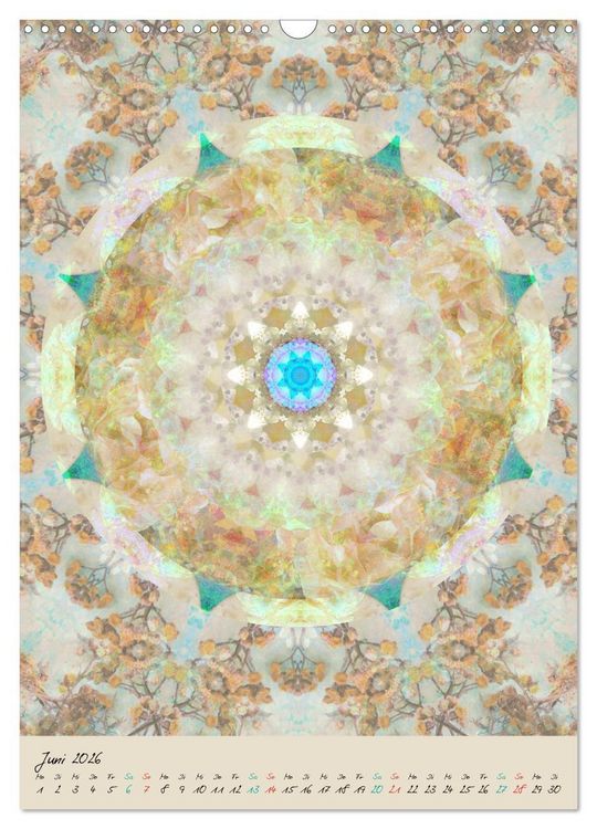 Produktbild: MANDALAS DES LICHTS (Wandkalender 2026 DIN A3 hoch), CALVENDO Monatskalender