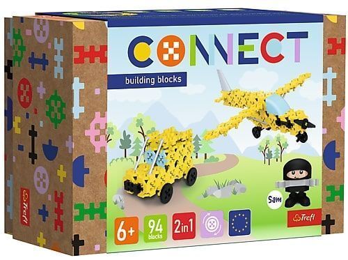 Produktbild: CONNECT S - Flugzeug / Auto 94 Teile + Anleitung