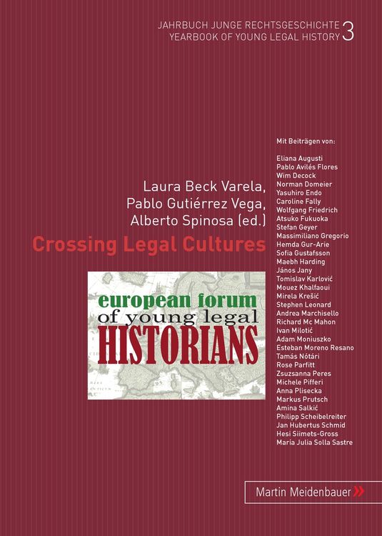 Produktbild: Crossing Legal Cultures