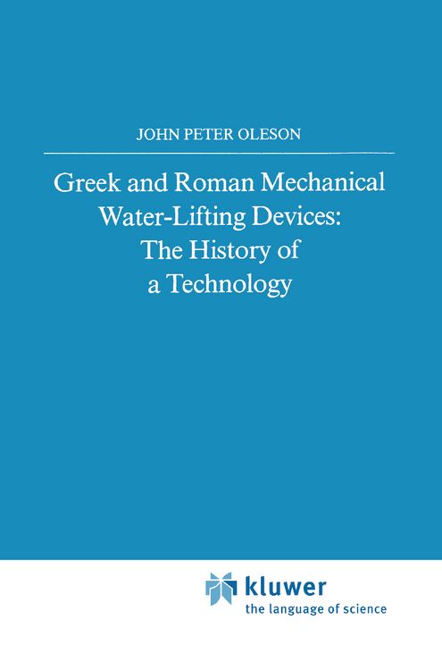 Produktbild: Greek and Roman Mechanical Water-Lifting Devices