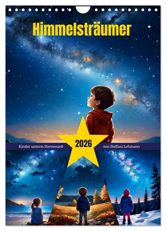 Produktbild: Himmelstr&auml;umer (Wandkalender 2026 DIN A4 hoch), CALVENDO Monatskalender