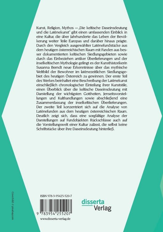 Produktbild: Kunst und Mythos: Keltische Weltdeutung in der Lat&egrave;nezeit
