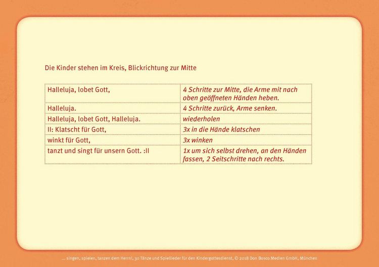 Produktbild: ... singen, spielen, tanzen dem Herrn!
