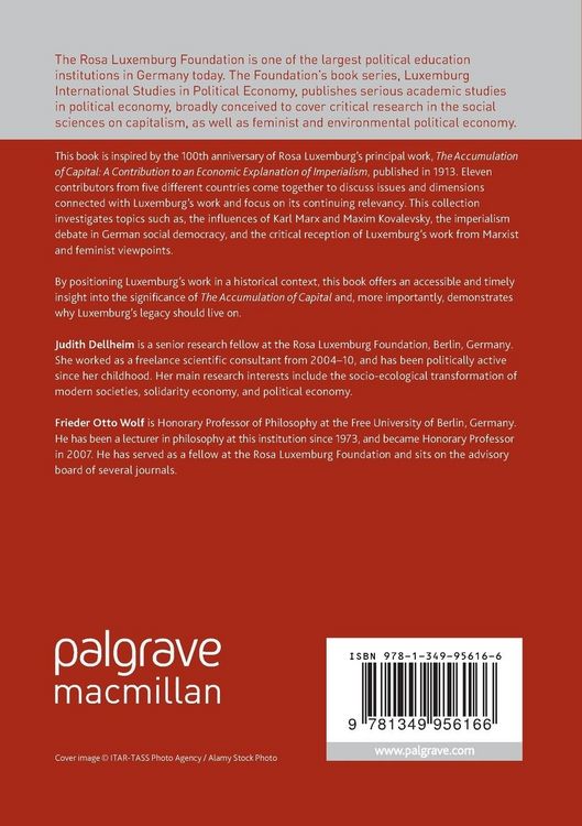 Produktbild: Rosa Luxemburg: A Permanent Challenge for Political Economy