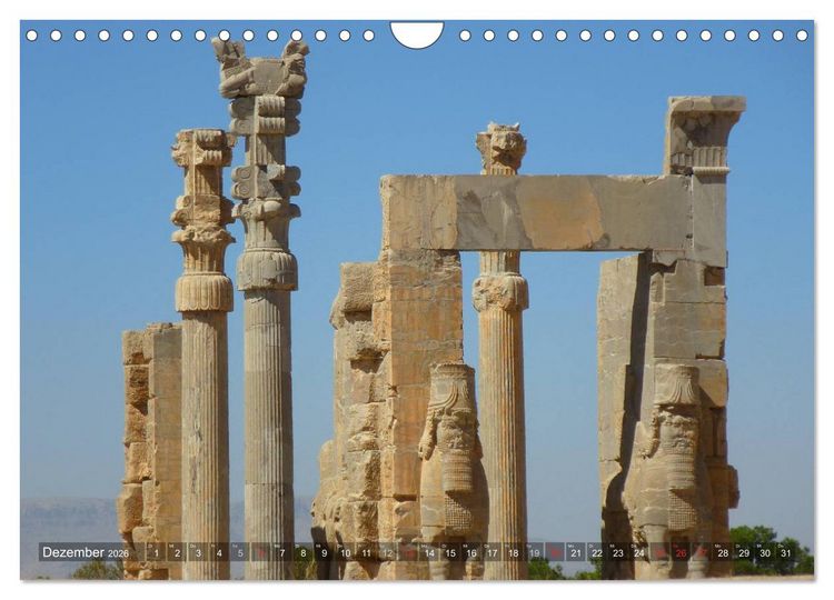Produktbild: Iran - Eine Bilder-Reise (Wandkalender 2026 DIN A4 quer), CALVENDO Monatskalender