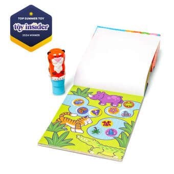 Produktbild: Sticker Wow! Tiger Sticker-Stempelset