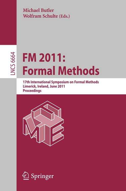 Produktbild: FM 2011: Formal Methods