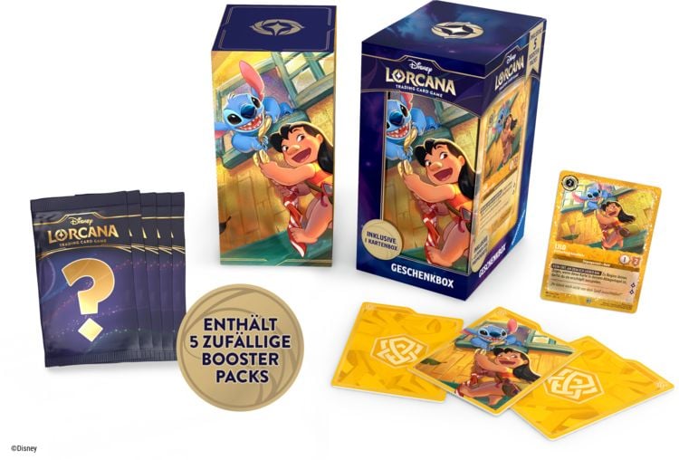 Produktbild: Disney Lorcana TCG: Archazias Insel - Lilo Geschenkbox (Deutsch)
