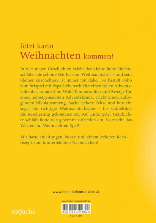Produktbild: Fr&ouml;hliche Weihnachten, Bobo Siebenschl&auml;fer!