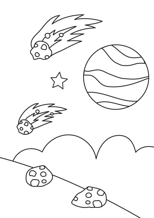 Produktbild: Ausmalbilder f&uuml;r Kita-Kinder: Mein erstes gro&szlig;es Malbuch: Im Weltall