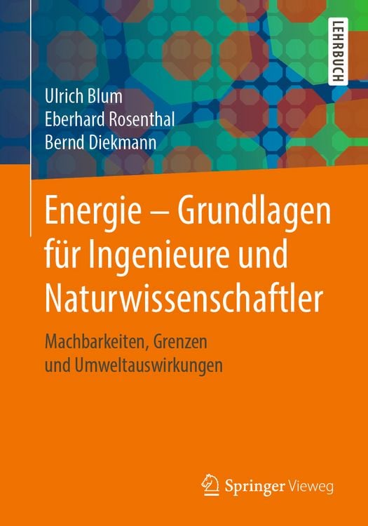 Produktbild: Energie &ndash; Grundlagen f&uuml;r Ingenieure und Naturwissenschaftler