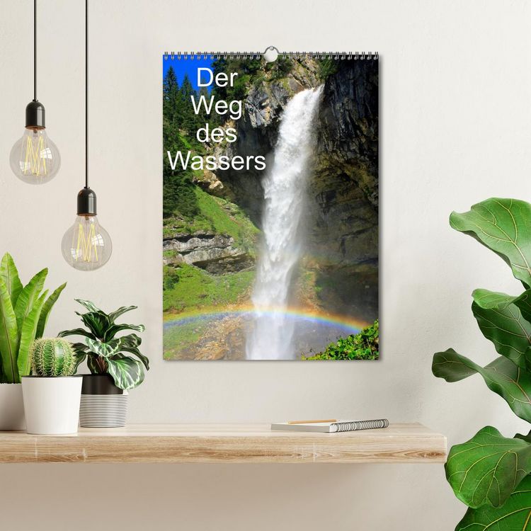 Produktbild: Der Weg des Wassers (Wandkalender 2026 DIN A3 hoch), CALVENDO Monatskalender