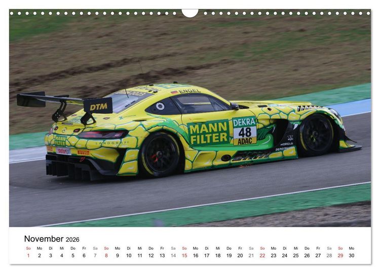 Produktbild: Deutsche Tourenwagen (Wandkalender 2026 DIN A3 quer), CALVENDO Monatskalender