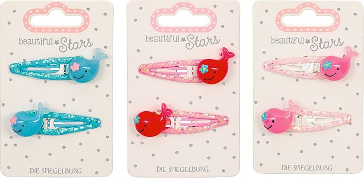 Produktbild: Haarclips Wal - Sommerkinder / Beautiful Stars