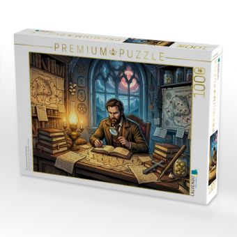 Produktbild: CALVENDO Puzzle Van Helsing erkennt die Wahrheit | 1000 Teile Lege-Gr&ouml;&szlig;e 64x48cm Foto-Puzzle f&uuml;r gl&uuml;ckliche Stunden