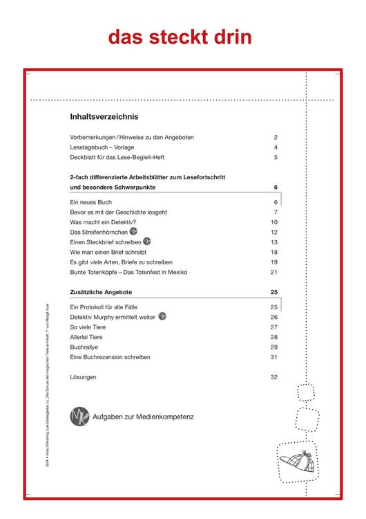 Produktbild: Lekt&uuml;rebegleiter &ndash; kompakt und differenziert: Die Schule der magischen Tiere ermittelt 1