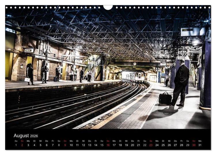 Produktbild: London - street view (Wandkalender 2026 DIN A3 quer), CALVENDO Monatskalender
