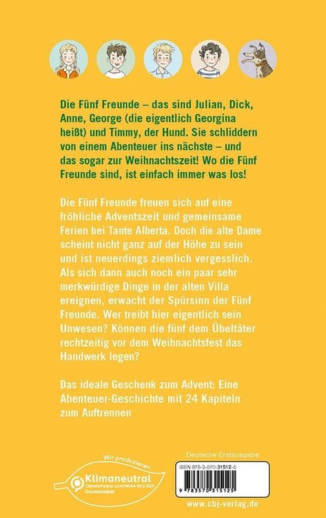 Produktbild: Fünf Freunde und das Weihnachtsgeheimnis