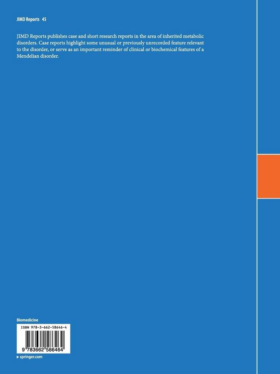 Produktbild: JIMD Reports, Volume 45