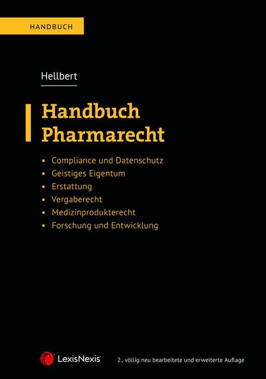 Bild vom Artikel Handbuch Pharmarecht vom Autor Karina Hellbert
