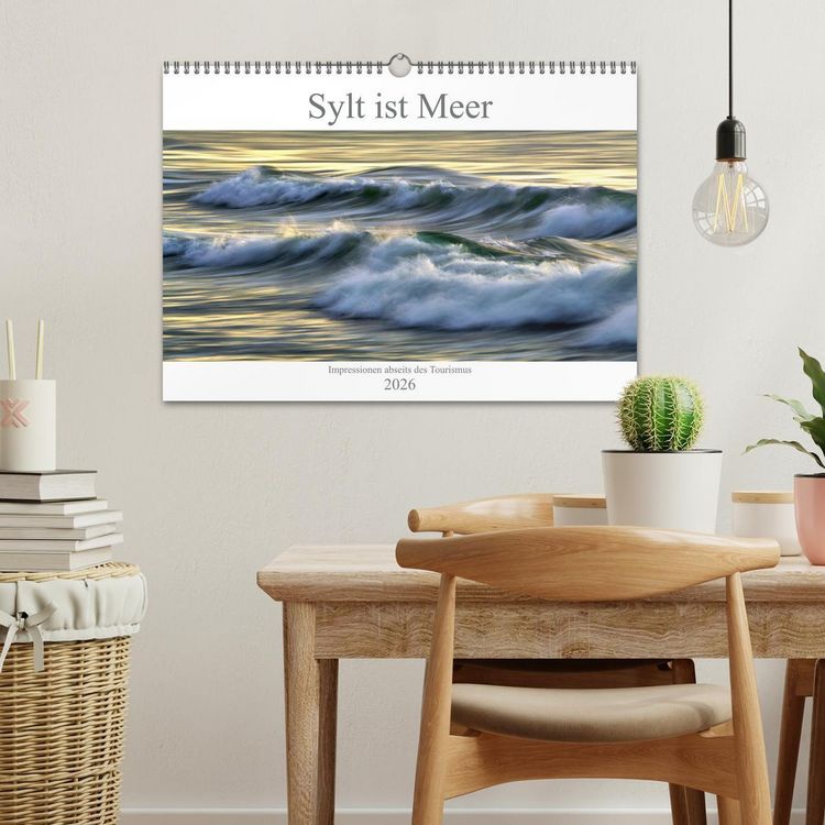 Produktbild: Sylt ist Meer (Wandkalender 2026 DIN A3 quer), CALVENDO Monatskalender