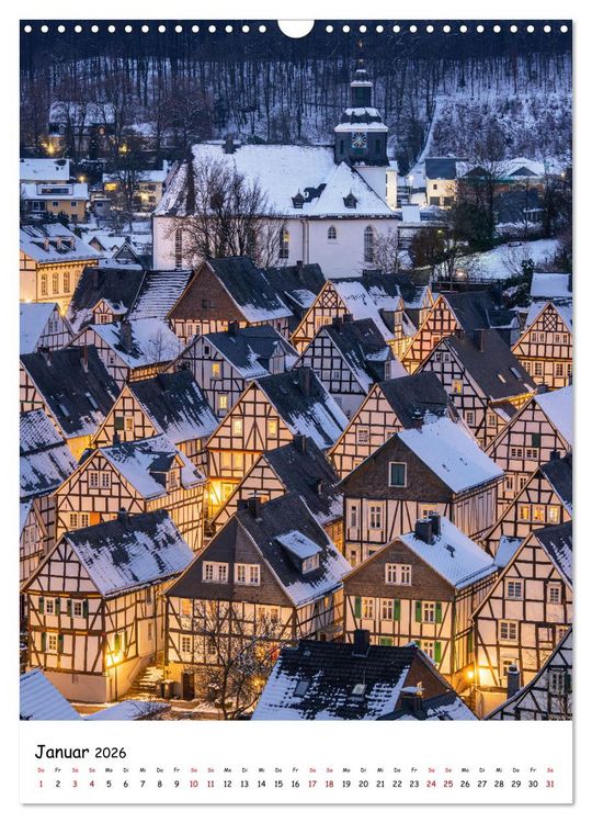 Produktbild: Streifz&uuml;ge durch Nordrhein-Westfalen (Wandkalender 2026 DIN A3 hoch), CALVENDO Monatskalender