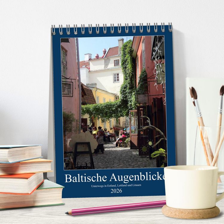 Produktbild: Baltische Augenblicke (Tischkalender 2026 DIN A5 hoch), CALVENDO Monatskalender
