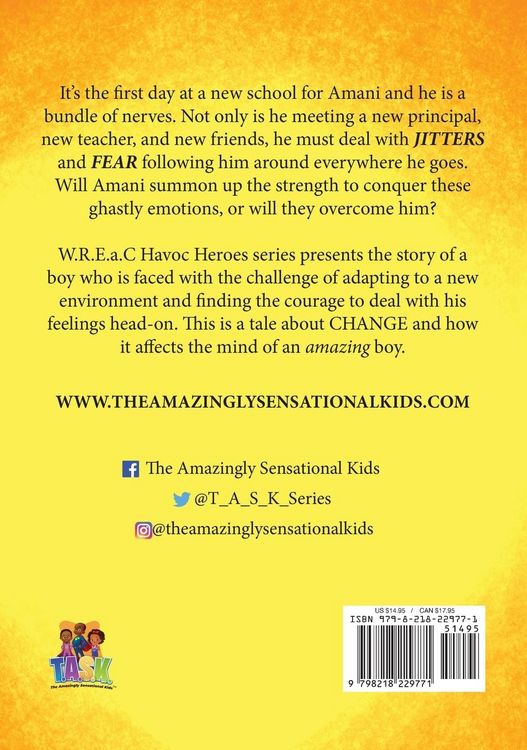 Produktbild: The Amazingly Awesome Amani Takes On JITTERS & FEAR
