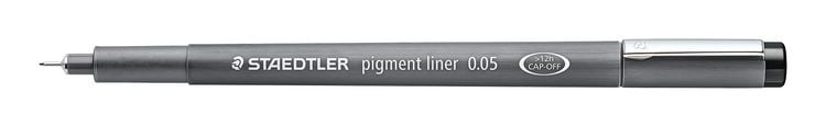 Produktbild: STAEDTLER Fineliner Lumocolor pigment liner 308 schwarz, 0,05 mm