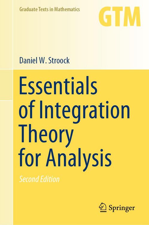 Produktbild: Essentials of Integration Theory for Analysis