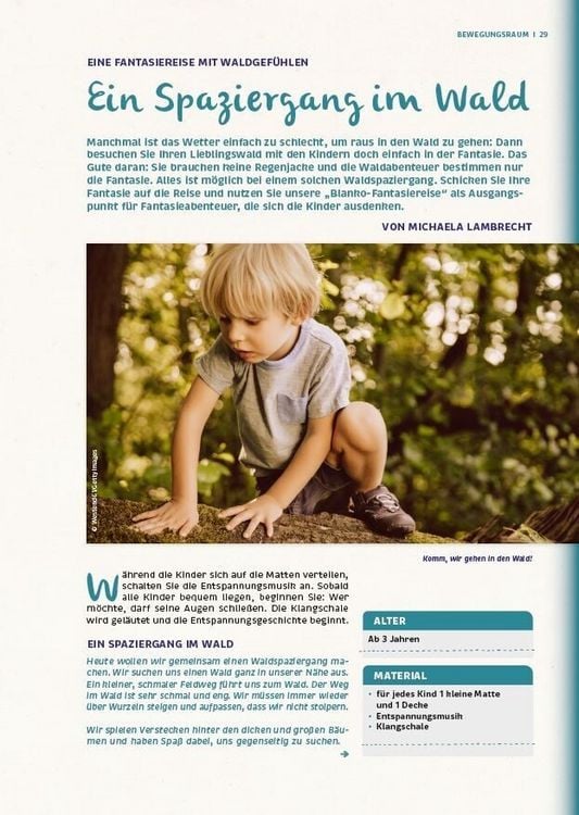 Produktbild: Wald und Wiese in der Kita erleben