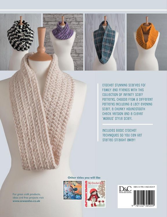 Produktbild: Crochet Infinity Scarves