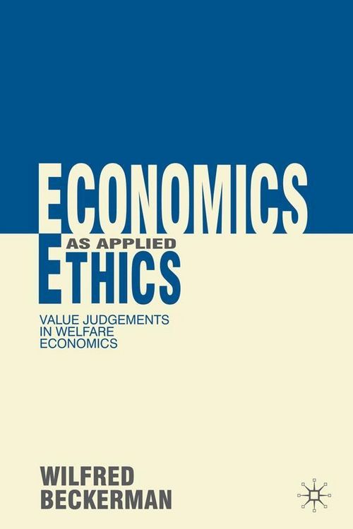 Produktbild: Economics as Applied Ethics