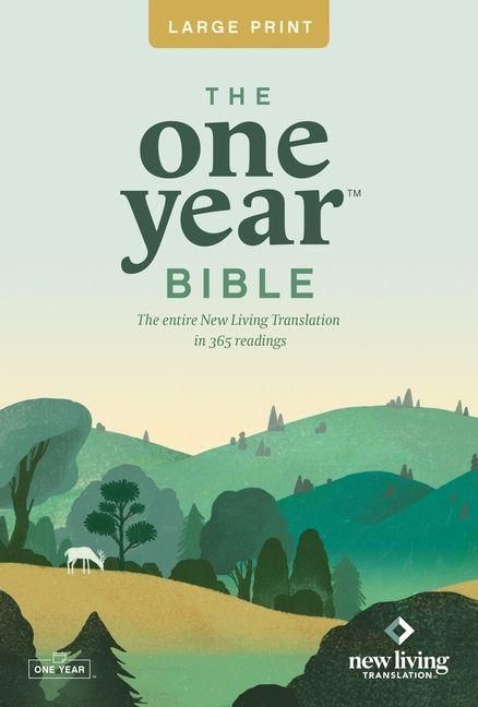 Produktbild: One Year Premium Slimline Bible-NLT-Large Print 10th Anniversary