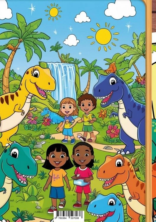 Produktbild: "Dino World: Ein Malbuch f&uuml;r kleine Entdecker"