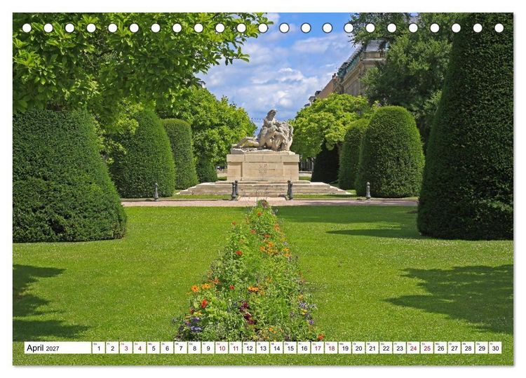 Produktbild: Stra&szlig;burg &ndash; Geschichte und Flair im Herzen Europas (Tischkalender 2027 DIN A5 quer), CALVENDO Monatskalender