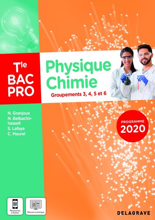 Produktbild: Physique chimie tle bac pro g3 g4