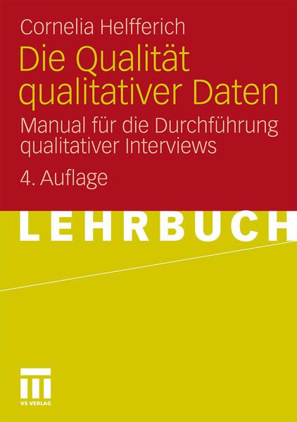 Produktbild: Die Qualit&auml;t qualitativer Daten