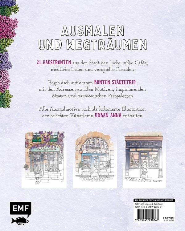 Produktbild: Meine Ausmalreise &ndash; Stadtansichten Paris