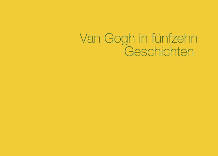 Produktbild: Van Gogh in f&uuml;nfzehn Geschichten