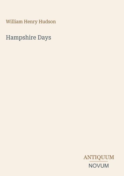 Produktbild: Hampshire Days