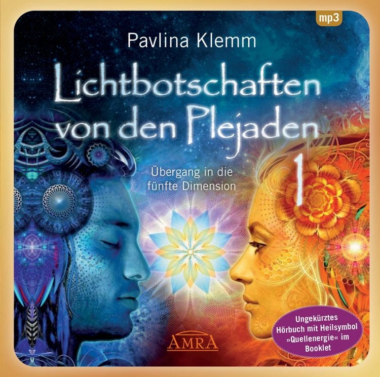 Produktbild: Lichtbotschaften von den Plejaden Band 1 (Ungek&uuml;rzte Lesung und Heilsymbol "Quellenergie")